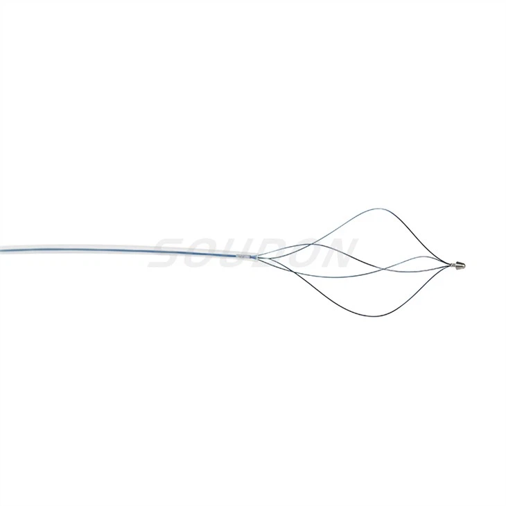 Single Use Nitinol Stone Extraction Basket For Gallstone